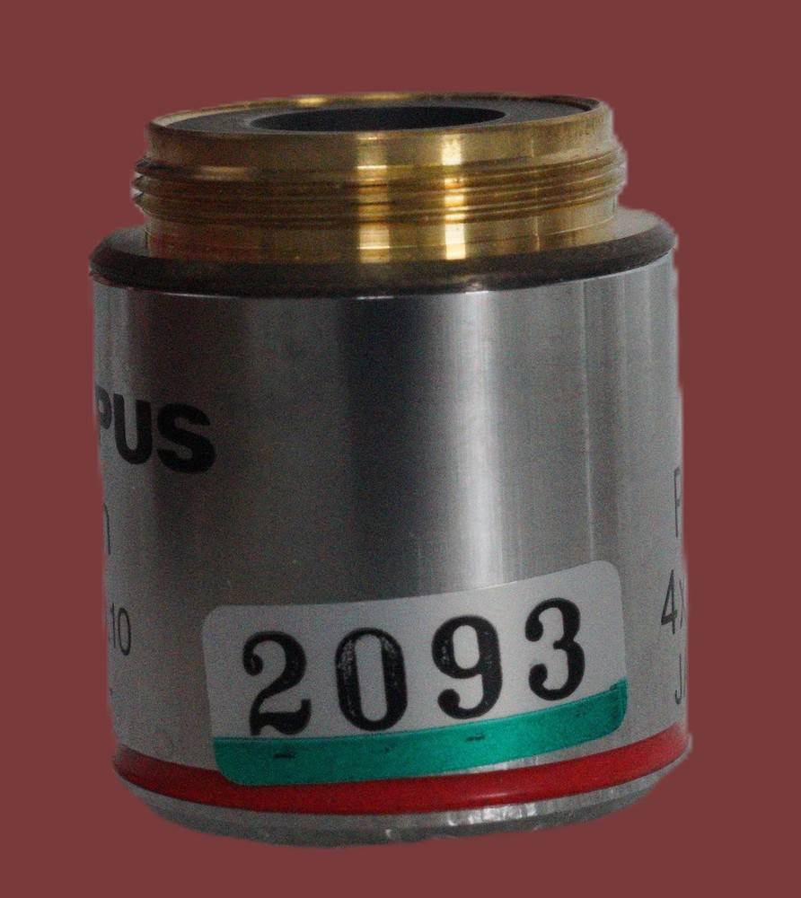 Olympus Plan 4X/0.10 ∞/- Objective