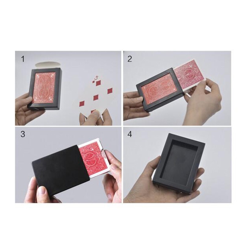 Vanishing Deck Magic Trick Gimmick Disappearing Card Illusion Close Up