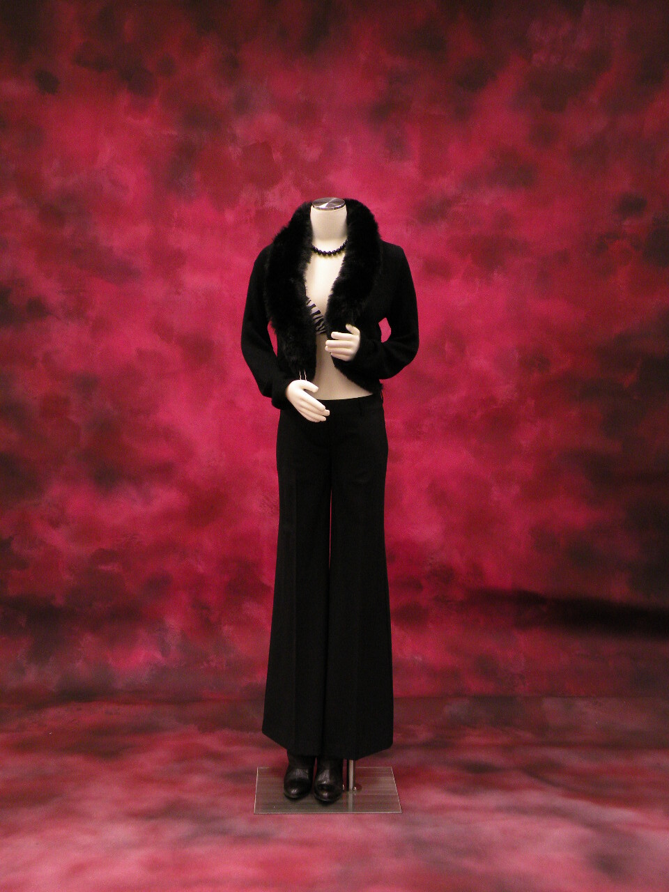 Adult Female Flexible and Pinnable Mannequin Torso Dress Form with Base