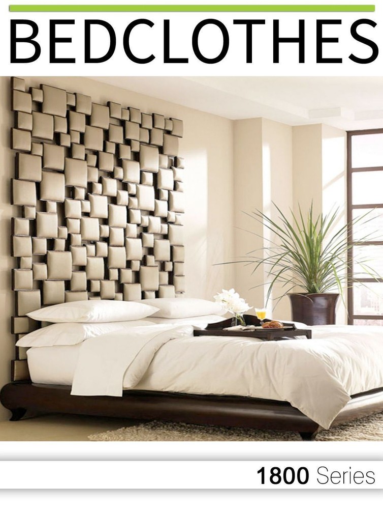 BedClothes 6 Piece 1800 Series Solid Sheet Set Deep Pockets Microfiber Bedding