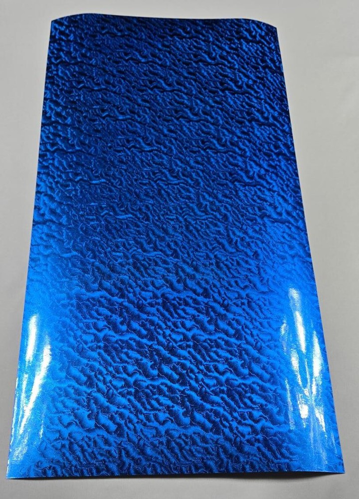 Fluorescent Blue Leaf Sign Vinyl Plotter Cutter 24" x 30 ft