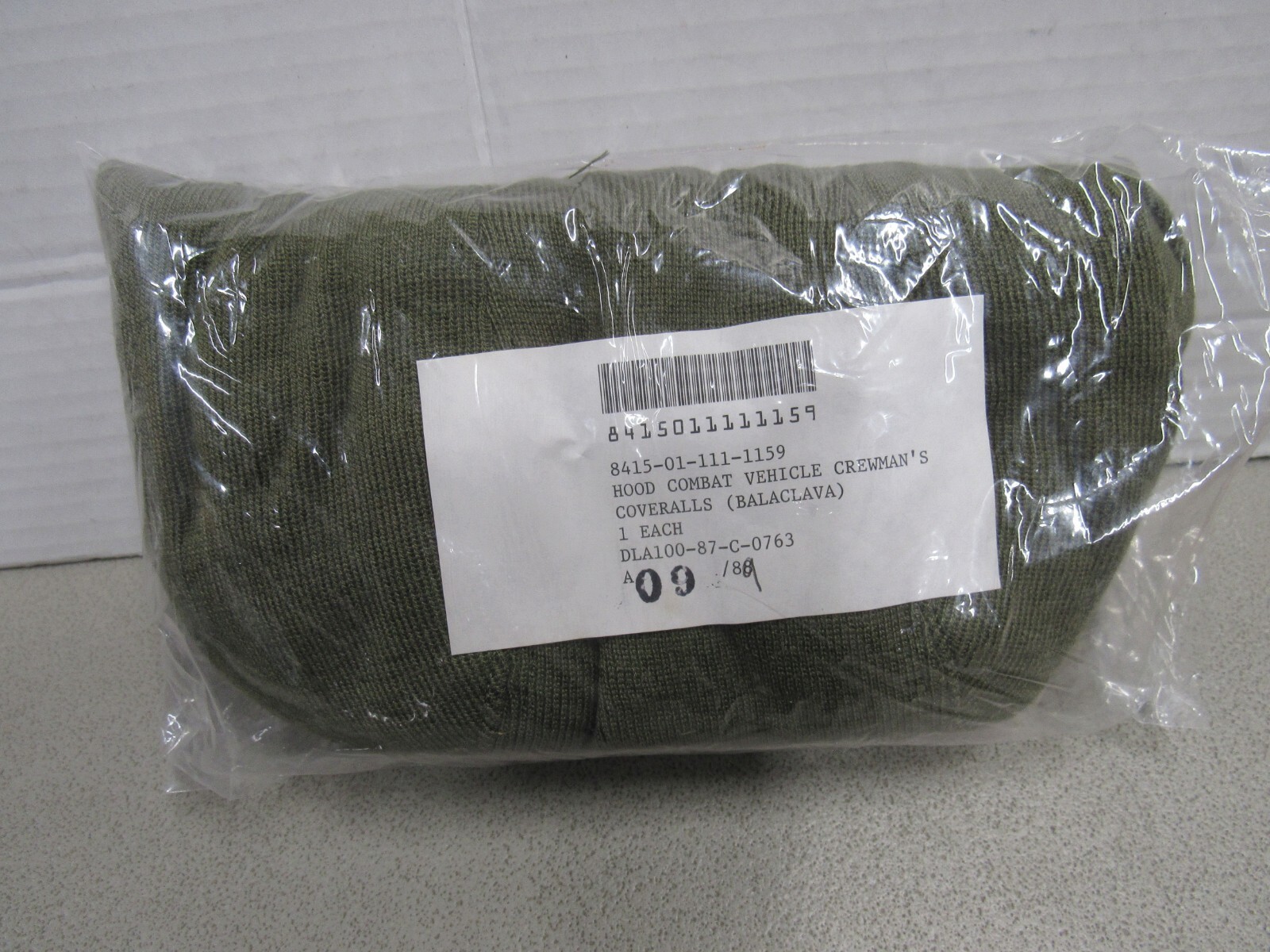 US Military Cold Weather Balaclava Fire Resistant CVC Tanker Combat Vehicle Crew