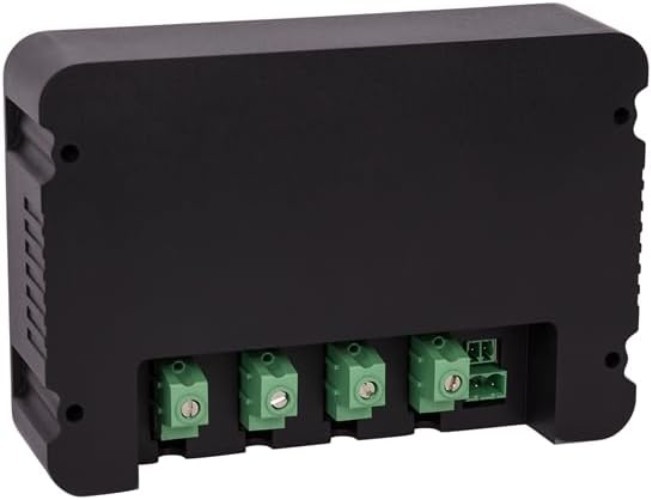 30A 12V/24V PWM Solar Charge Controller with LCD Display Flush Mount Design N...