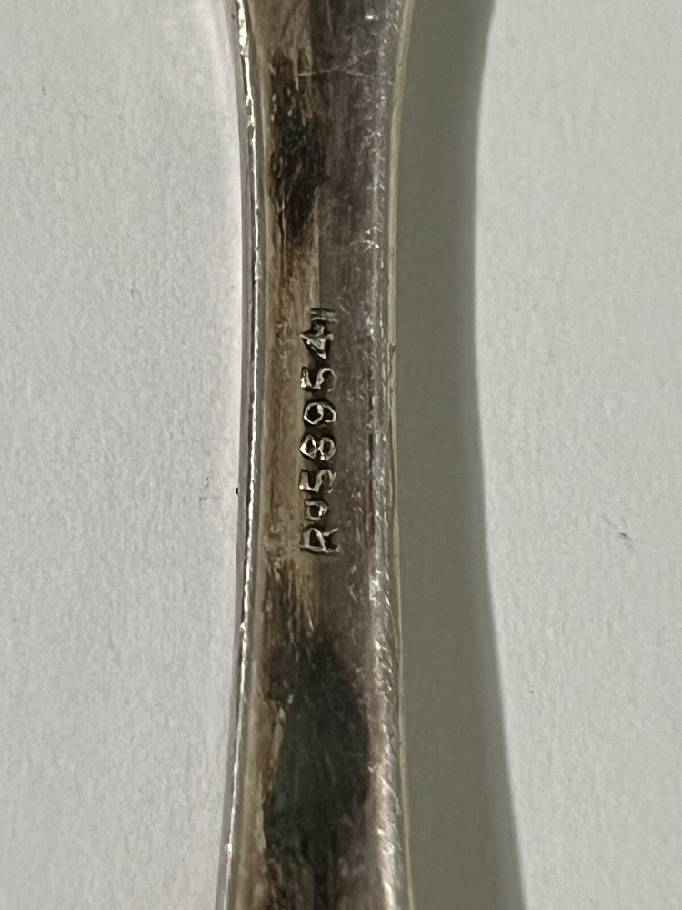 Sea Shell Shaped Old Silver Spoon