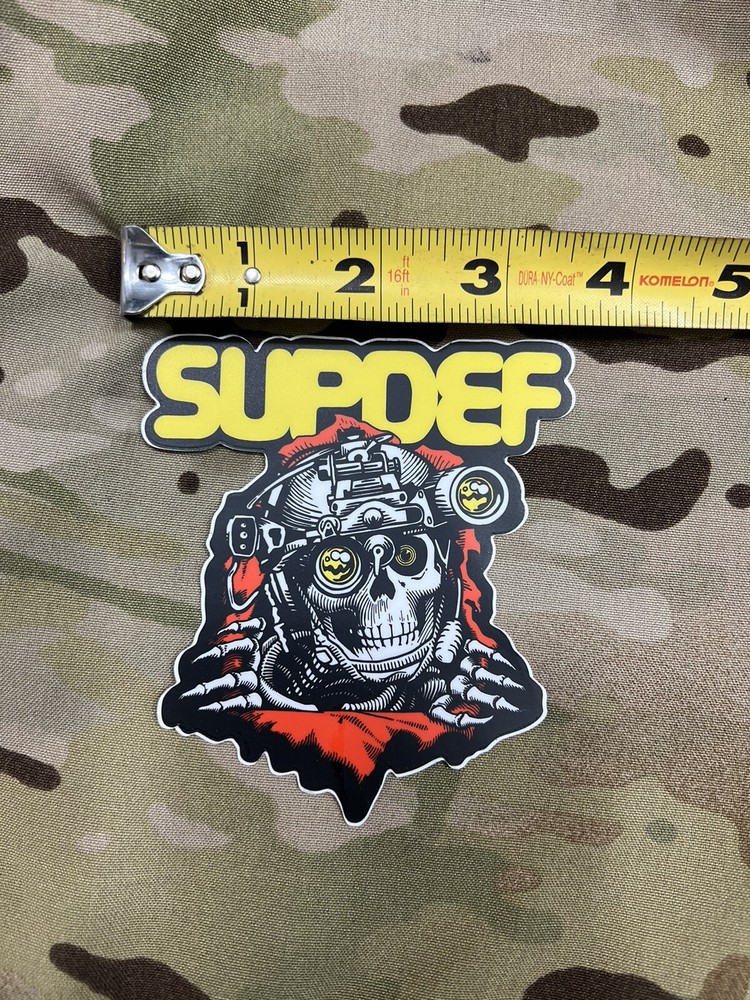 Superior Defense SupDef Ripper Sticker