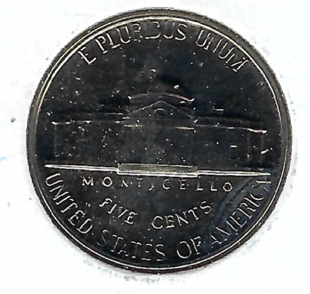 1960 Philadelphia Proof Nickel Five Cent Coin!