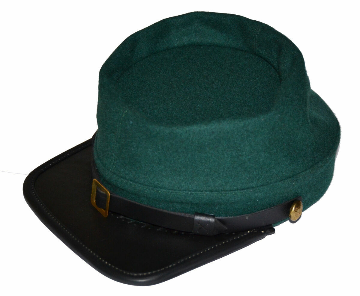 American Civil War Union Green Berdans Sharpshooters Kepi Cap - ALL SIZES!!!