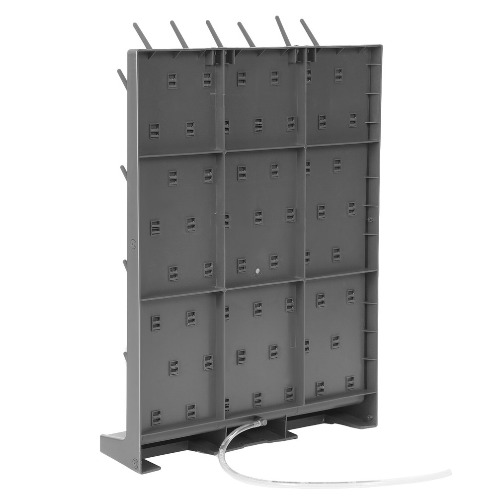 Grey Lab Removable Glassware Drying Rack Bottle Drying Rack PP Draining Rack