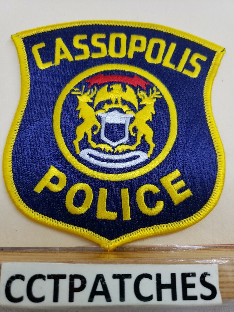 CASSOPOLIS, MICHIGAN POLICE SHOULDER PATCH MI