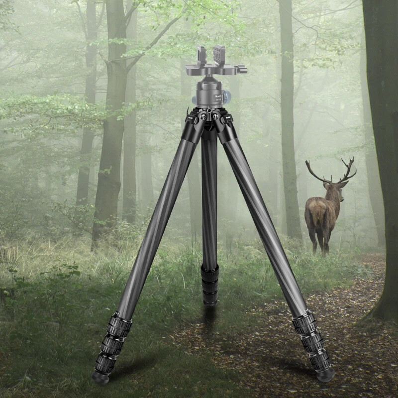 US- Manbily Tripod Carbon Fiber Tripod, 32mm Tube, Max. Load 44lbs/20kg WZ-324