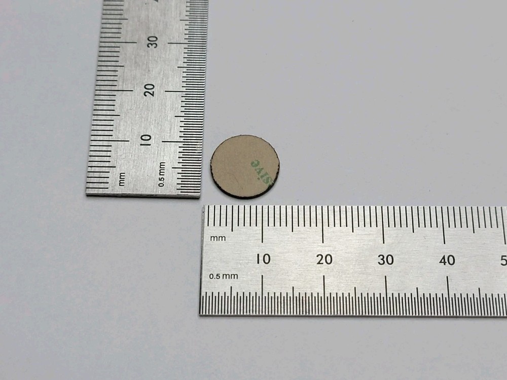 Supex Headshell Small Badge Logo Emblem Silver With 3M Adhesive