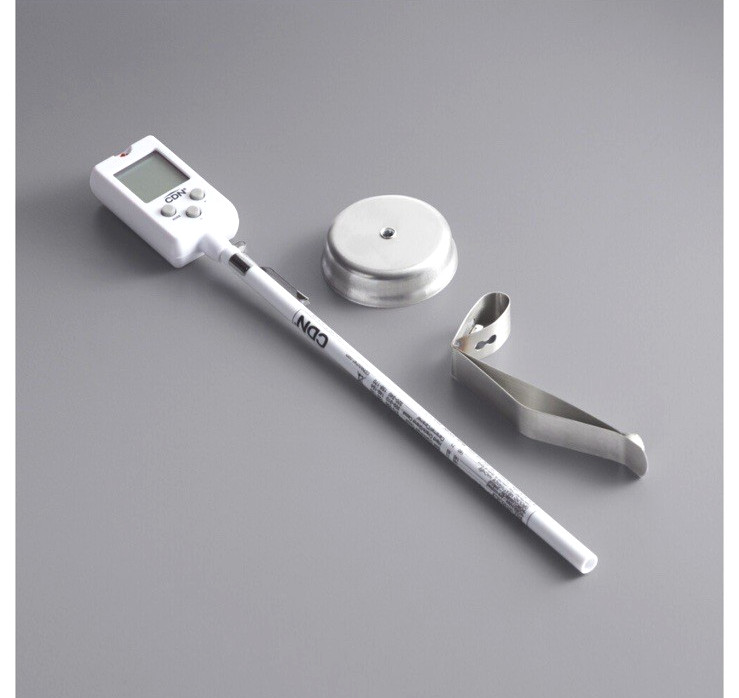 CDN Digital Pre-Programmed & Programmable Thermometer DTC450 Candy/Deep Frying