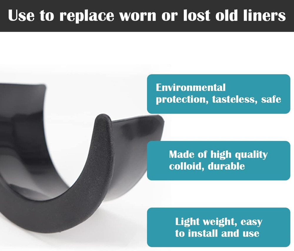 6 Pcs Billiard Table Liners, Long-Lasting Plastic Pool Table Pocket Liners, Bill