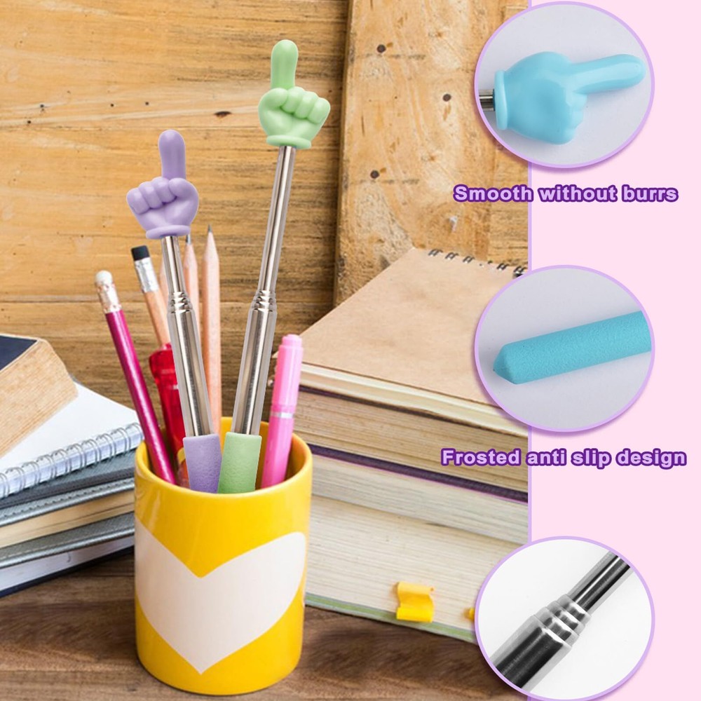 5 Pcs Classroom Pointer Stick for Teachers Students Presentation Pointer Stick