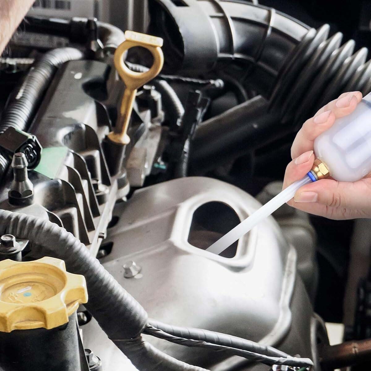 Engine Oil Extractor Pump Brake Fluid Extraction Syringe Vacuum Filling And Extr