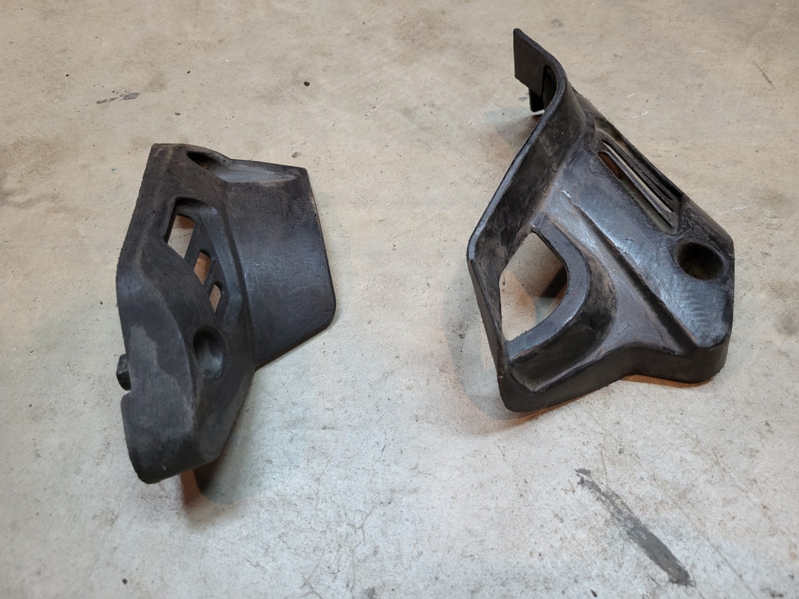 Can-Am DS450 Motor Gaurds Engine Covers Plastic Skid Plate CanAm DS 450 08 BCS