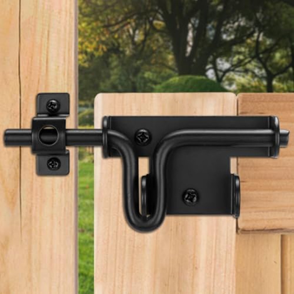 Multi Functional Iron Slide Bolt Lock Perfect Addition to Your Security Setup