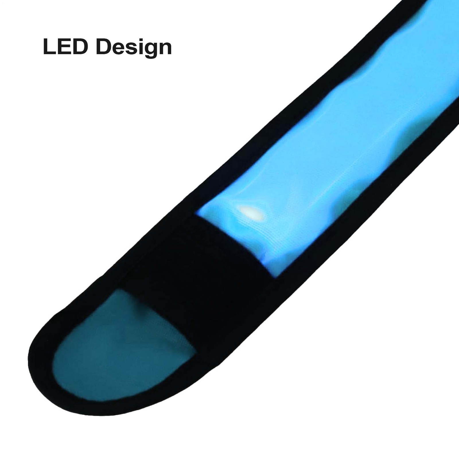 4pcs LED Horse Leg Band Reflective Animals Foot Wraps