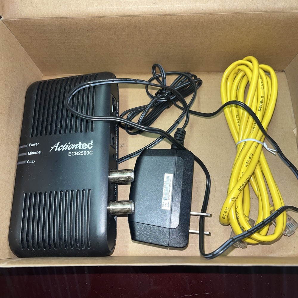Wcb2500c Actiontec Moca, Used, Good Working Order