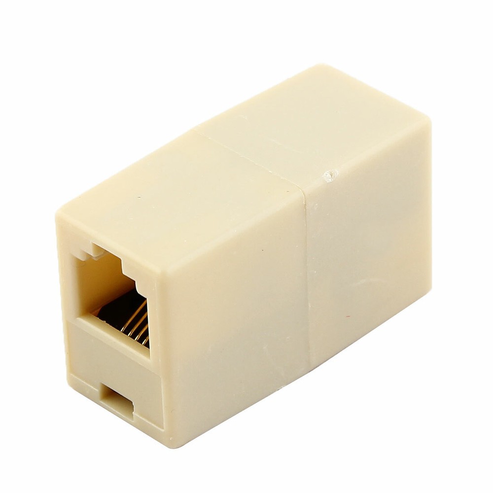 RJ11 Female Jack Socket Telephone Cable Inline Connector Adaptor Coupler