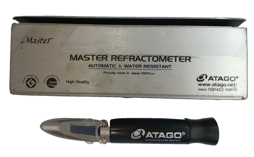 ATAGO MASTER-ALPHA Refractometer 0.0 to 33.0% Model: 2311 MASTER-ALPHA