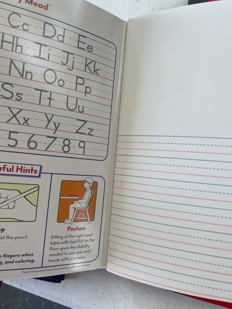 Primary Writing Composition Notebooks For Grades K-2 4 Pack Mead & Staples