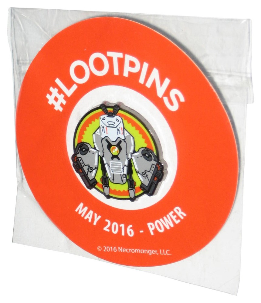 Lootcrate May 2016 Power Robot Exclusive Pin