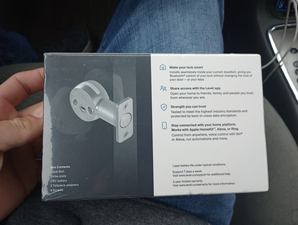 Level Bolt Smart Lock - Model A3 Open Box