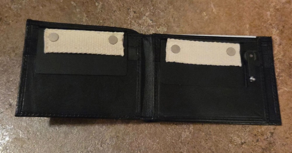 Fire Wallet Genuine Leather by Trickmaster Professional Magic Mentalism Trick