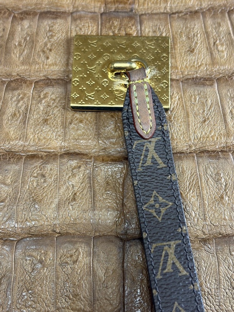 Louis Vuitton Monogram Dragonne Phone Ring Strap Accessorie