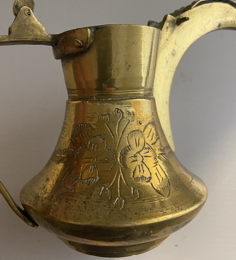 ANTIQUE Arabian Brass Tea Pot