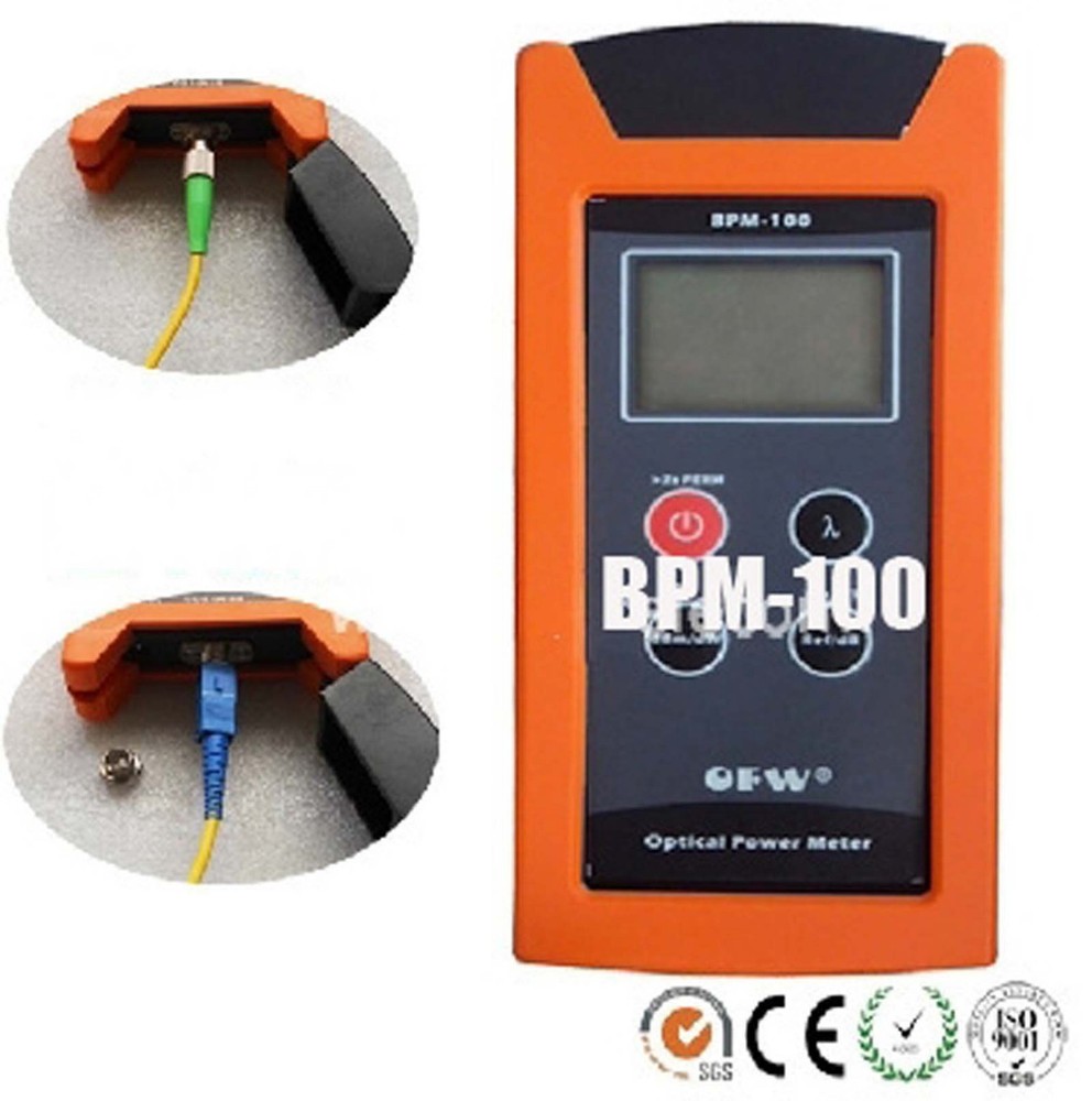 New Telecom Test Optical Power Meter Light Power Meter BPM100 #E1  GY