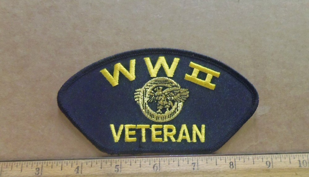 WW II Rupture Duck Veteran Embroidered Patch
