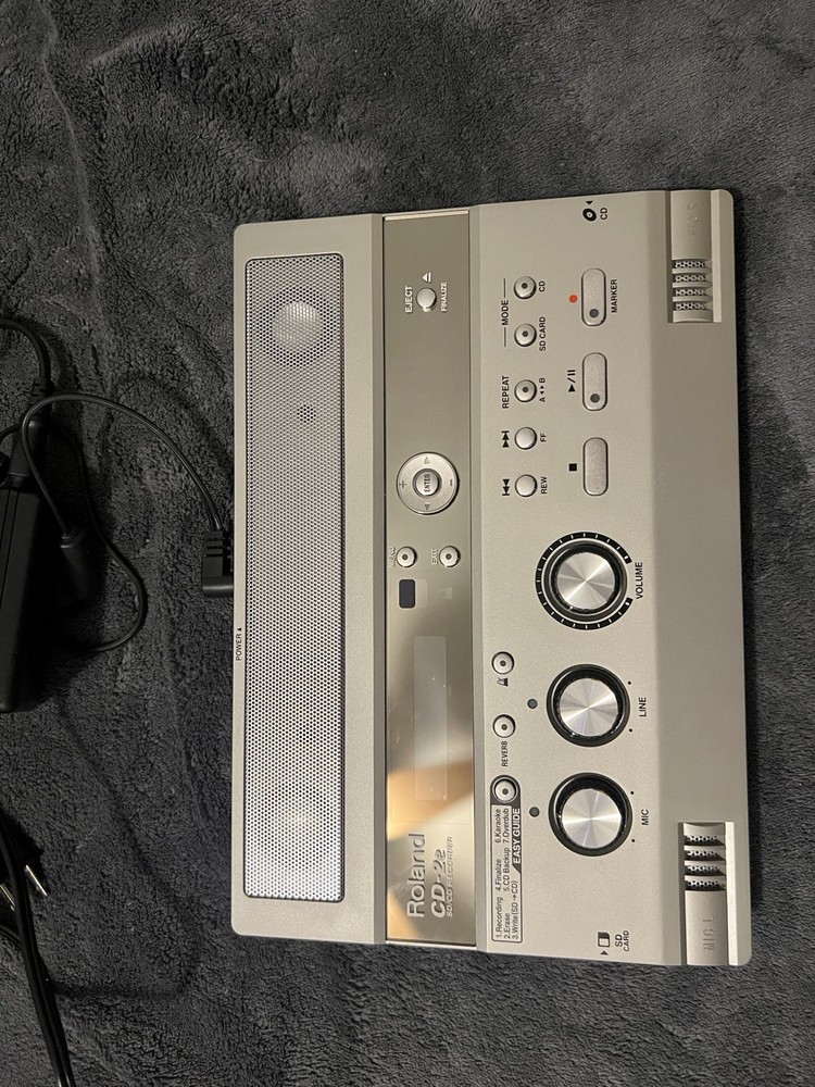 Roland CD-2E SD/ CD Recorder  Digital Recording Working Used