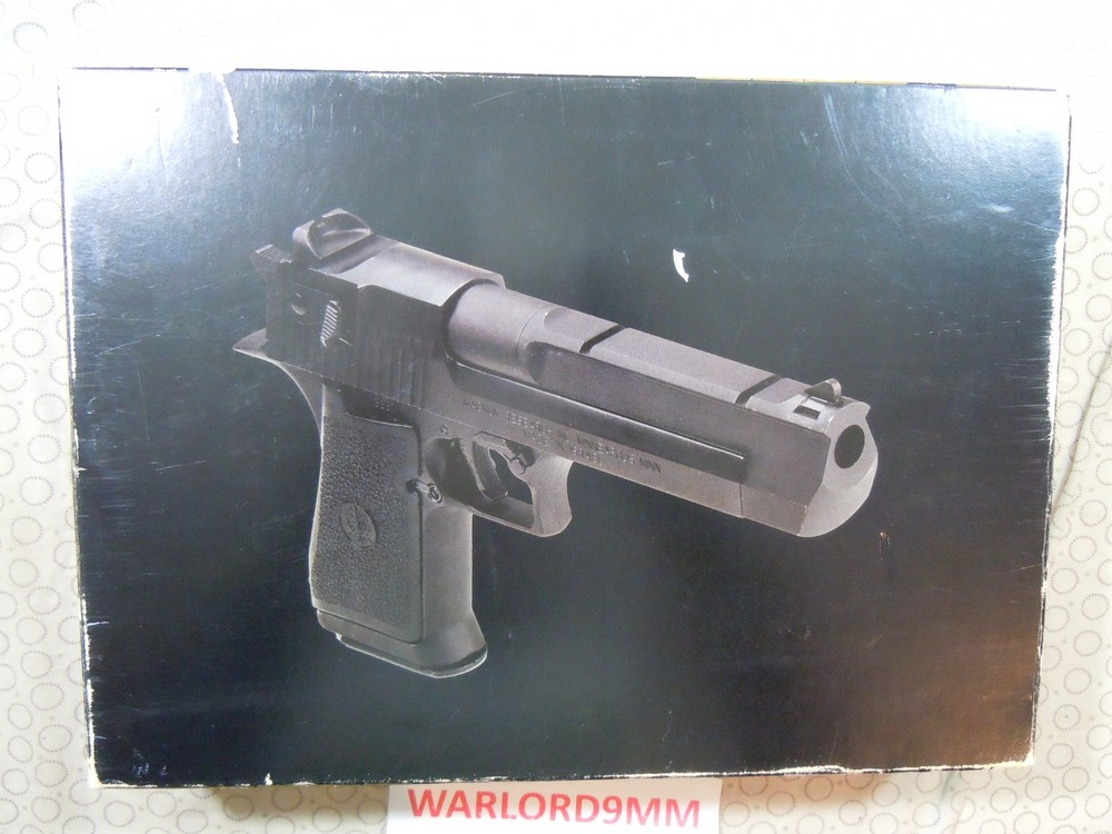 DESERT EAGLE CARDBOARD BOX WITH STYROFOAM INSERT - 74058.