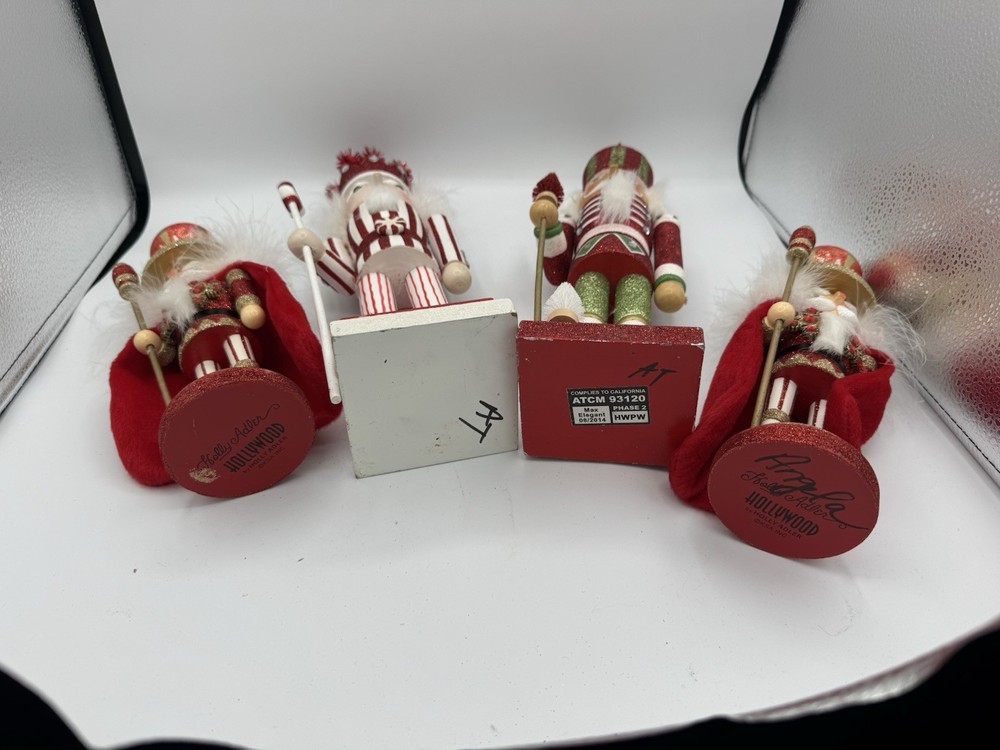 2- Kurt Adler And 2- Off Brand Nutcracker 4 bundle Deal