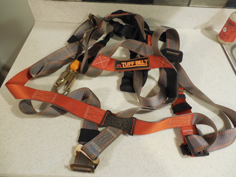 Madaco Tuff Belt Fall Protection Harness Size Large