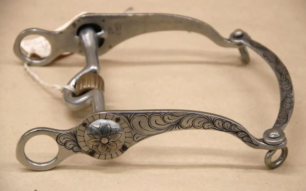 A. Buermann Bit, Engraved by Bill Heisman VGUC
