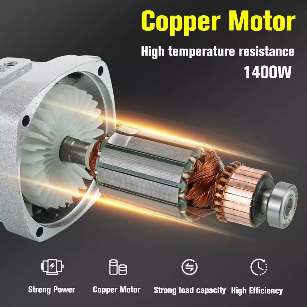 1400W Electric Car Polisher Kit Buffer Sander Variable Speed Polishing Machine