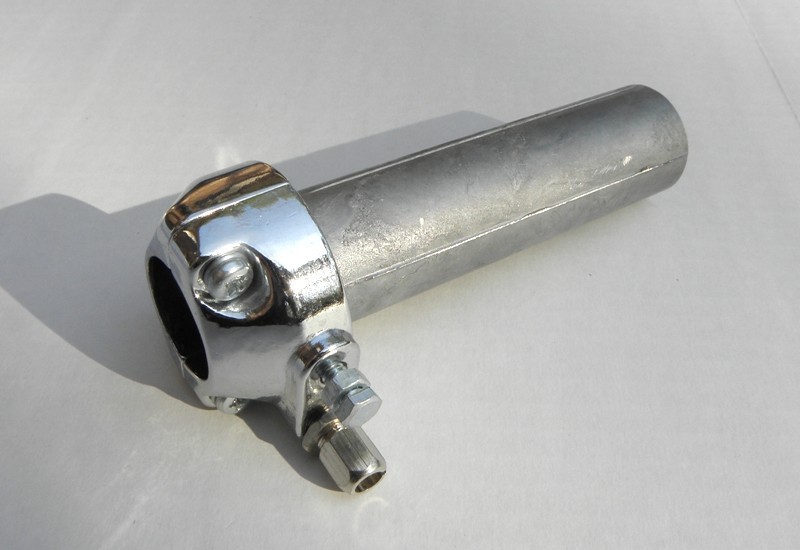 NEW Harley CHROME Universal 1" Bars Throttle Assembly