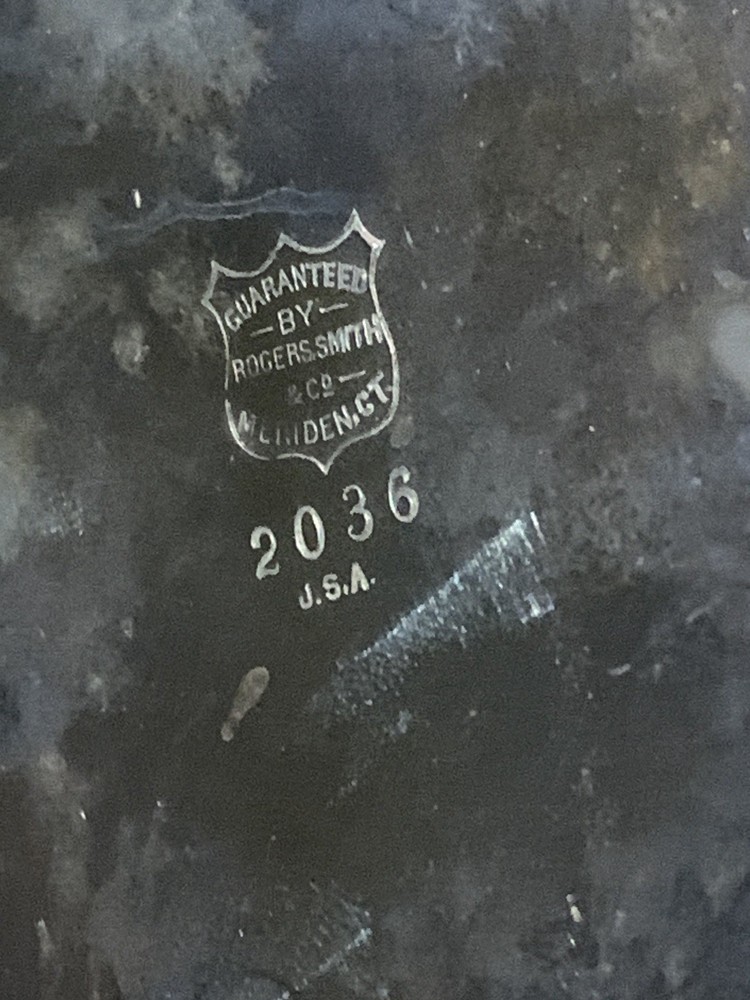 Antique Rogers Smith Silver Plated Pitcher