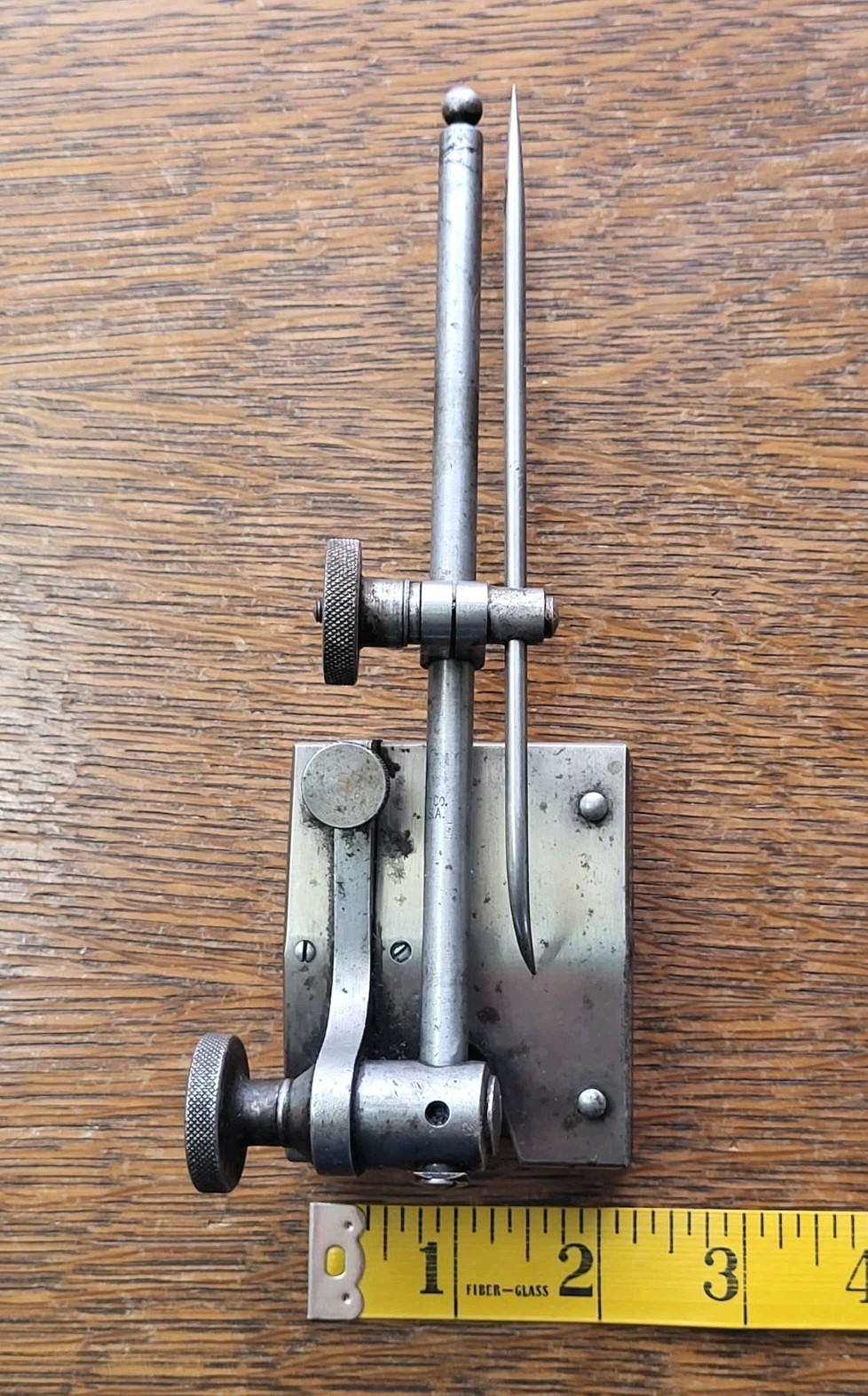 Starrett Universal Surface Gage (Marked on 7 1/2" Spindle) w/6" Scribe & Snug