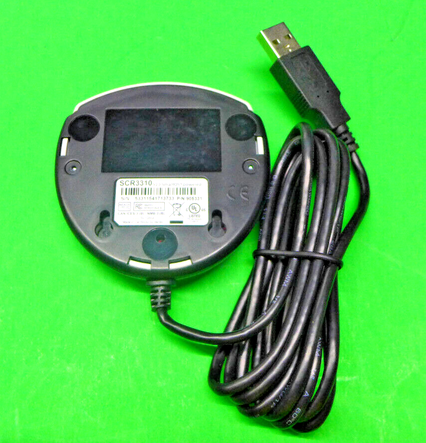 New Identiv SCR3310v2.0 USB Smart Card Reader 905331