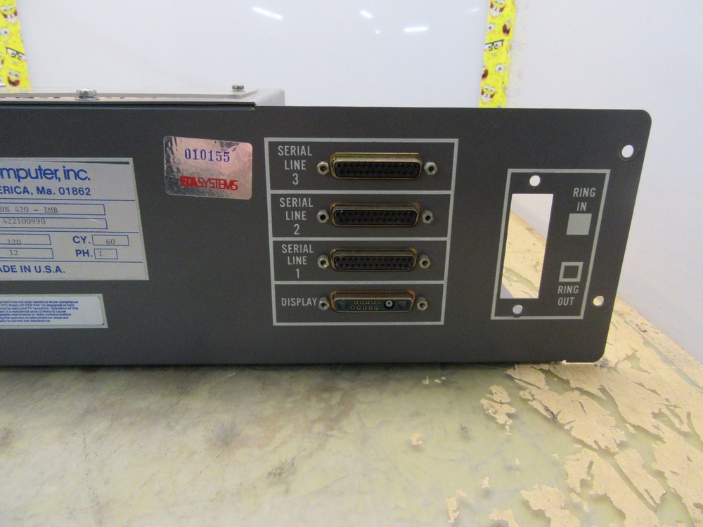 vintage Apollo computer dn420-1mb power supply module [3*D-20]