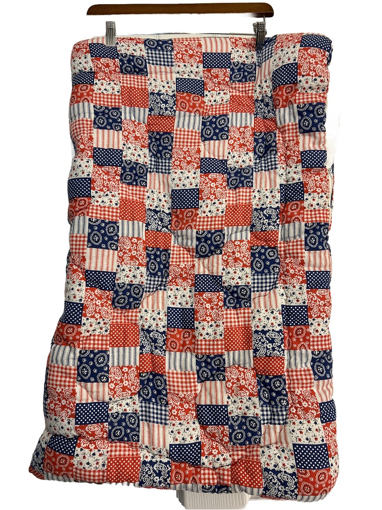 Vintage Toddler Patchwork Sleeping Bag