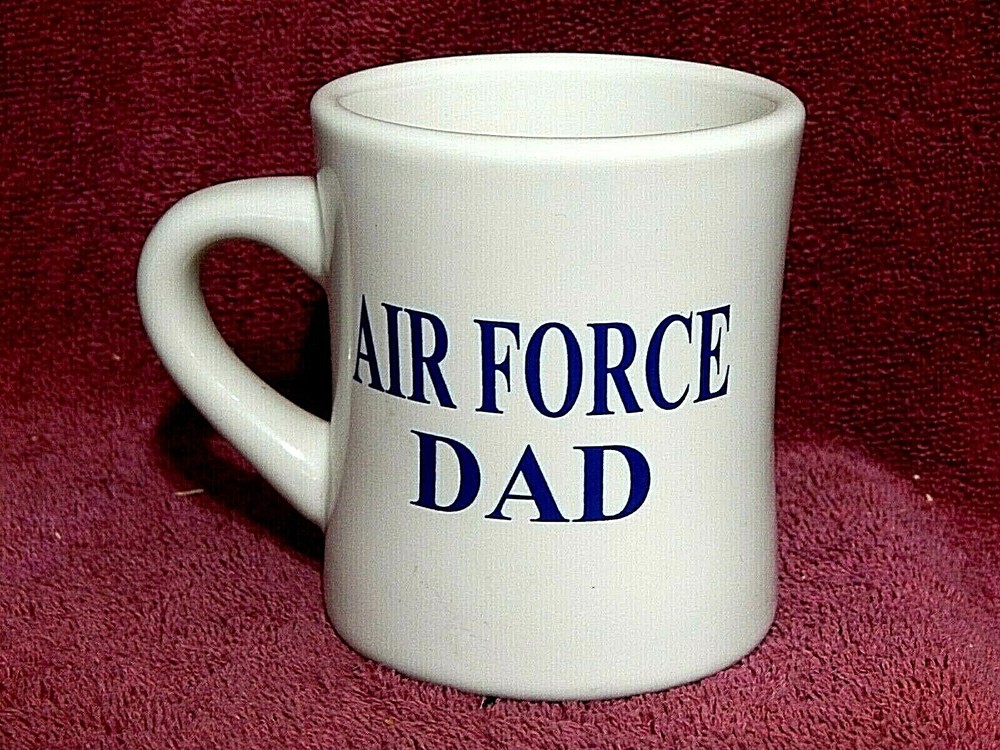 Air Force Dad Coffee Cup Mug Heavy Ceramic