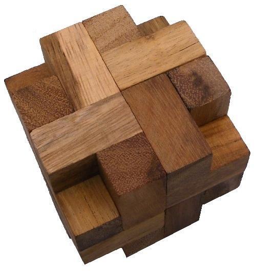 Propeller Cube - Wooden Brainteaser Puzzle