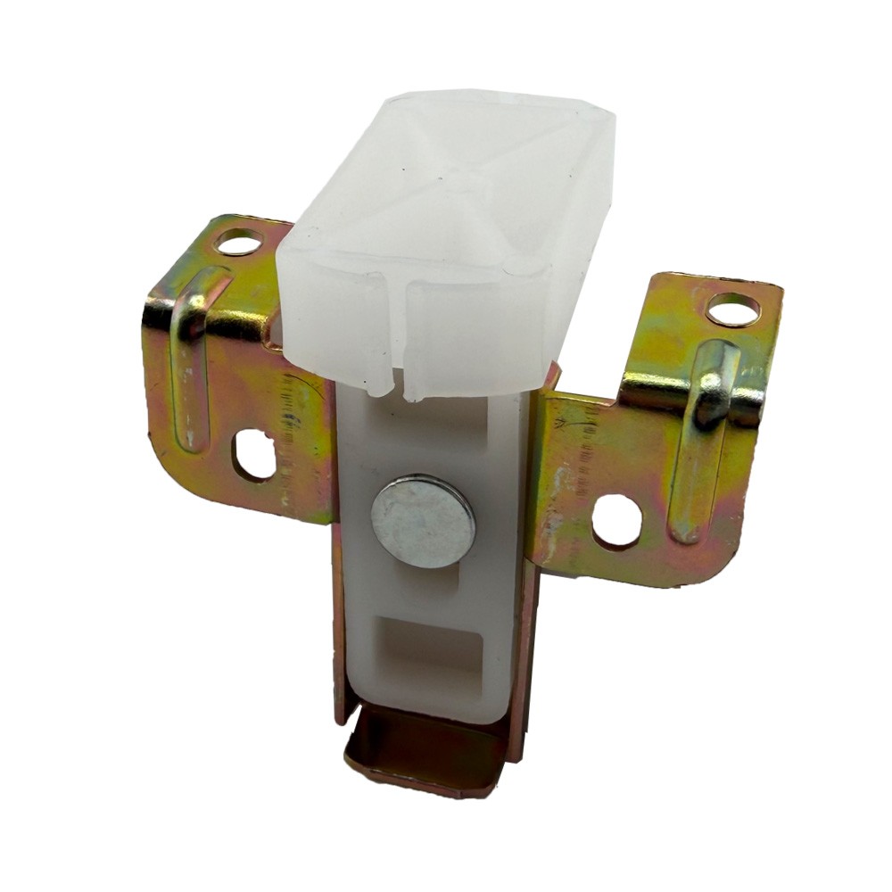 Prime-Line N 7072 Mirrored Door Top Guide Plastic Guide Adjustable 2 Pack