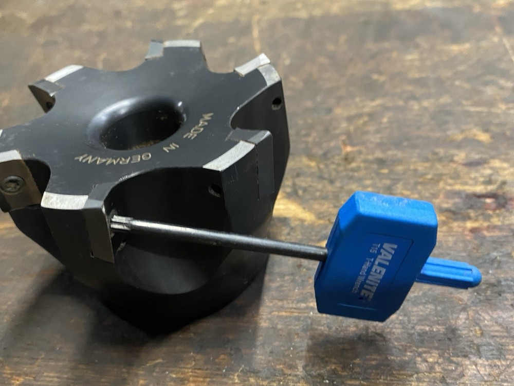 VALENITE Made In Germany INDEXABLE FACE MILL 3” Diameter