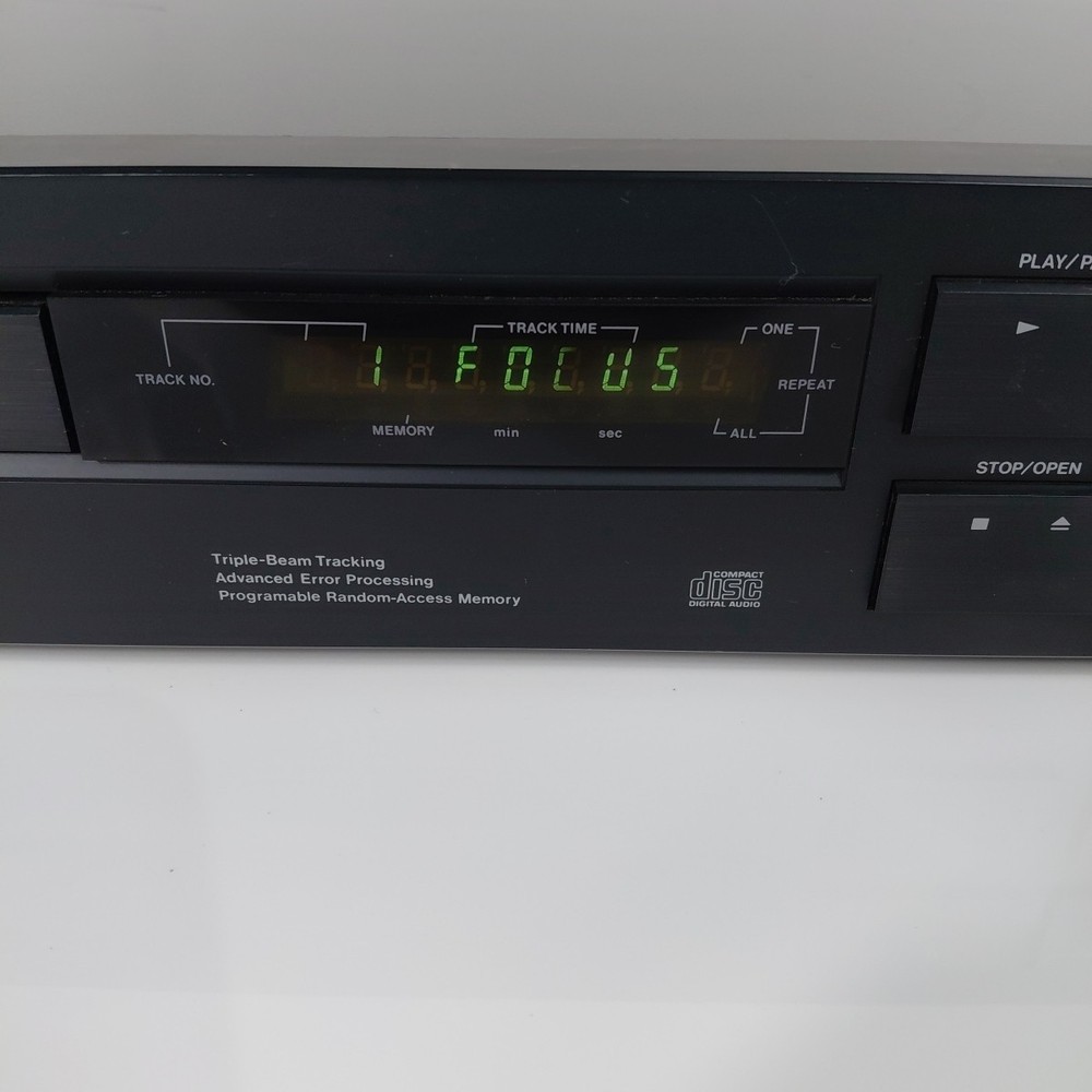 Vintage ADC Compact Disc Player CD Player Triple Beam Tracking Tested Works...